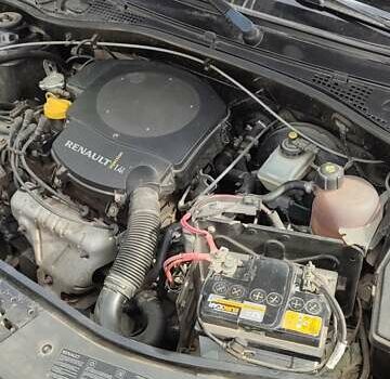 Черный Рено Логан, объемом двигателя 1.4 л и пробегом 154 тыс. км за 4600 $, фото 2 на Automoto.ua