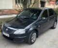 Черный Рено Логан, объемом двигателя 1.4 л и пробегом 145 тыс. км за 5600 $, фото 1 на Automoto.ua