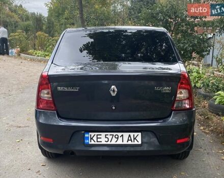 Черный Рено Логан, объемом двигателя 1.4 л и пробегом 145 тыс. км за 5600 $, фото 5 на Automoto.ua