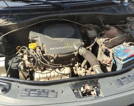 Черный Рено Логан, объемом двигателя 1.39 л и пробегом 173 тыс. км за 4500 $, фото 6 на Automoto.ua