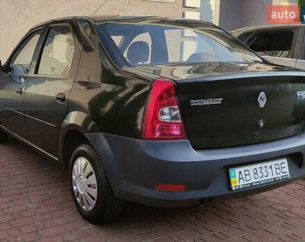 Черный Рено Логан, объемом двигателя 1.39 л и пробегом 173 тыс. км за 4500 $, фото 11 на Automoto.ua