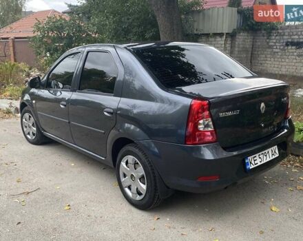 Черный Рено Логан, объемом двигателя 1.4 л и пробегом 145 тыс. км за 5600 $, фото 6 на Automoto.ua