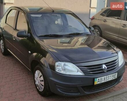 Черный Рено Логан, объемом двигателя 1.39 л и пробегом 173 тыс. км за 4500 $, фото 5 на Automoto.ua