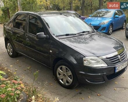 Черный Рено Логан, объемом двигателя 1.4 л и пробегом 145 тыс. км за 5600 $, фото 2 на Automoto.ua