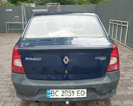 Черный Рено Логан, объемом двигателя 1.6 л и пробегом 450 тыс. км за 2650 $, фото 3 на Automoto.ua