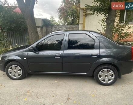 Черный Рено Логан, объемом двигателя 1.4 л и пробегом 145 тыс. км за 5600 $, фото 8 на Automoto.ua