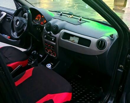 Чорний Рено Логан, об'ємом двигуна 1.4 л та пробігом 220 тис. км за 2900 $, фото 9 на Automoto.ua