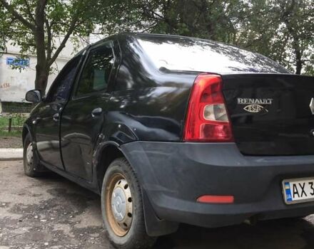 Черный Рено Логан, объемом двигателя 1.39 л и пробегом 224 тыс. км за 2600 $, фото 3 на Automoto.ua