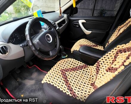 Черный Рено Логан, объемом двигателя 1.6 л и пробегом 159 тыс. км за 4500 $, фото 6 на Automoto.ua