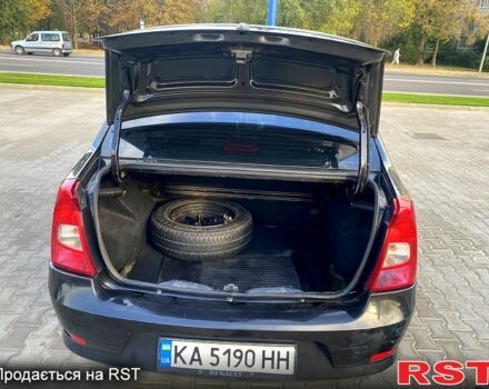Черный Рено Логан, объемом двигателя 1.6 л и пробегом 235 тыс. км за 3500 $, фото 10 на Automoto.ua