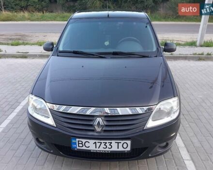 Чорний Рено Логан, об'ємом двигуна 1.6 л та пробігом 230 тис. км за 5200 $, фото 3 на Automoto.ua