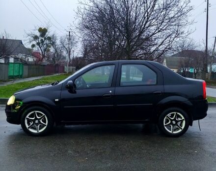 Чорний Рено Логан, об'ємом двигуна 1.4 л та пробігом 220 тис. км за 2900 $, фото 2 на Automoto.ua