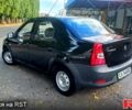 Черный Рено Логан, объемом двигателя 1.4 л и пробегом 33 тыс. км за 6500 $, фото 3 на Automoto.ua