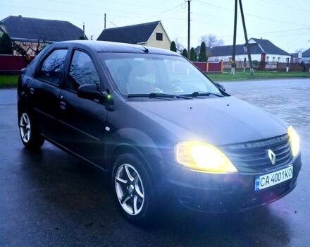 Чорний Рено Логан, об'ємом двигуна 1.4 л та пробігом 220 тис. км за 2900 $, фото 7 на Automoto.ua