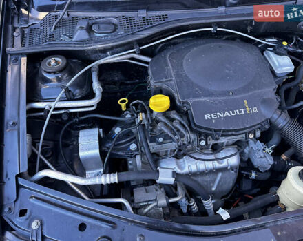 Черный Рено Логан, объемом двигателя 1.4 л и пробегом 104 тыс. км за 5350 $, фото 15 на Automoto.ua