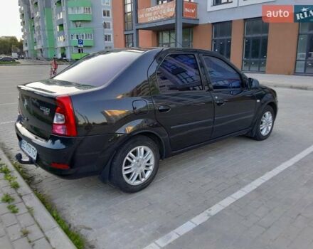 Чорний Рено Логан, об'ємом двигуна 1.6 л та пробігом 230 тис. км за 5200 $, фото 2 на Automoto.ua