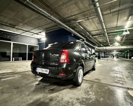 Черный Рено Логан, объемом двигателя 1.4 л и пробегом 149 тыс. км за 5200 $, фото 3 на Automoto.ua