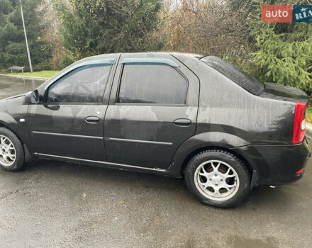 Черный Рено Логан, объемом двигателя 1.39 л и пробегом 350 тыс. км за 4500 $, фото 5 на Automoto.ua