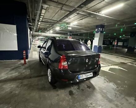 Черный Рено Логан, объемом двигателя 1.39 л и пробегом 149 тыс. км за 5200 $, фото 5 на Automoto.ua