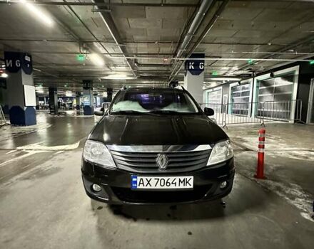 Черный Рено Логан, объемом двигателя 1.39 л и пробегом 149 тыс. км за 5200 $, фото 4 на Automoto.ua