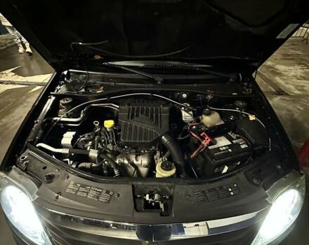 Черный Рено Логан, объемом двигателя 1.39 л и пробегом 149 тыс. км за 5200 $, фото 11 на Automoto.ua