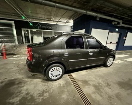 Черный Рено Логан, объемом двигателя 1.4 л и пробегом 149 тыс. км за 5200 $, фото 1 на Automoto.ua