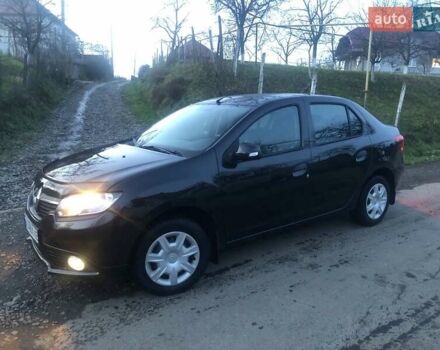 Черный Рено Логан, объемом двигателя 1.1 л и пробегом 145 тыс. км за 4500 $, фото 2 на Automoto.ua
