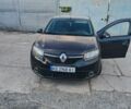 Черный Рено Логан, объемом двигателя 1.1 л и пробегом 212 тыс. км за 3858 $, фото 1 на Automoto.ua