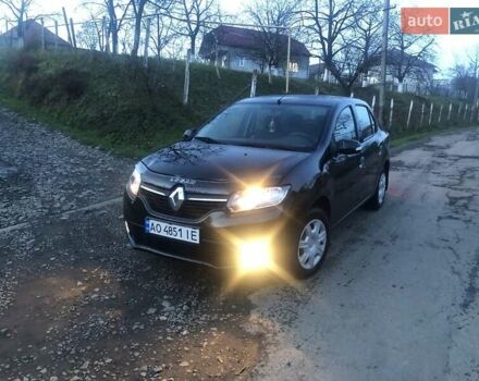 Черный Рено Логан, объемом двигателя 1.1 л и пробегом 145 тыс. км за 4500 $, фото 3 на Automoto.ua