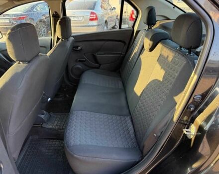 Черный Рено Логан, объемом двигателя 1.5 л и пробегом 213 тыс. км за 6300 $, фото 5 на Automoto.ua