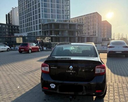 Черный Рено Логан, объемом двигателя 1.5 л и пробегом 213 тыс. км за 6300 $, фото 3 на Automoto.ua