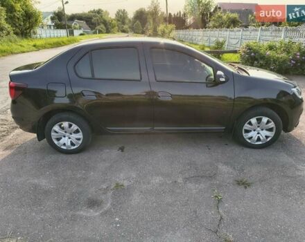 Черный Рено Логан, объемом двигателя 0.9 л и пробегом 52 тыс. км за 12500 $, фото 4 на Automoto.ua