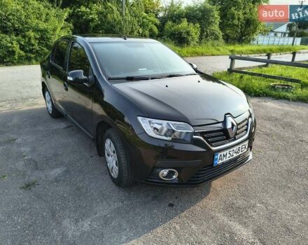 Черный Рено Логан, объемом двигателя 0.9 л и пробегом 52 тыс. км за 12500 $, фото 11 на Automoto.ua