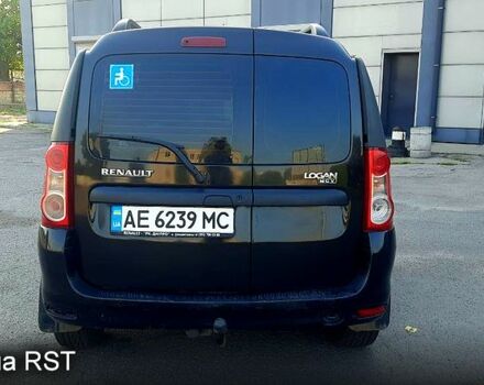 Черный Рено Логан, объемом двигателя 1.6 л и пробегом 330 тыс. км за 4800 $, фото 3 на Automoto.ua