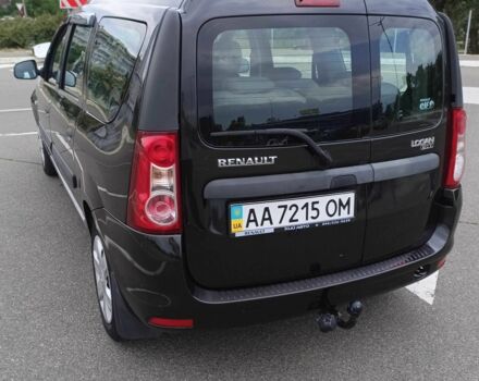 Чорний Рено Логан, об'ємом двигуна 1.6 л та пробігом 186 тис. км за 5300 $, фото 1 на Automoto.ua