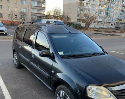 Черный Рено Логан, объемом двигателя 1.46 л и пробегом 135 тыс. км за 6000 $, фото 3 на Automoto.ua