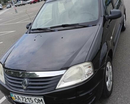 Чорний Рено Логан, об'ємом двигуна 1.6 л та пробігом 186 тис. км за 5300 $, фото 2 на Automoto.ua