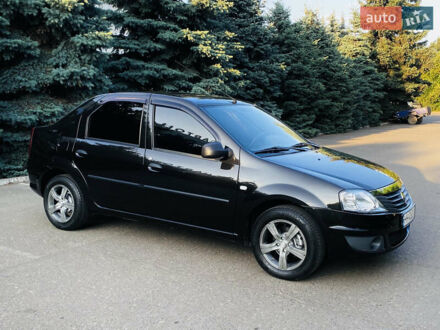 Рено Логан 2009 в Одессе на Automoto.ua Черный Рено Логан, объемом двигателя 1.6 л и пробегом 70 тыс. км за 5350 $, фото 1 на Automoto.ua
