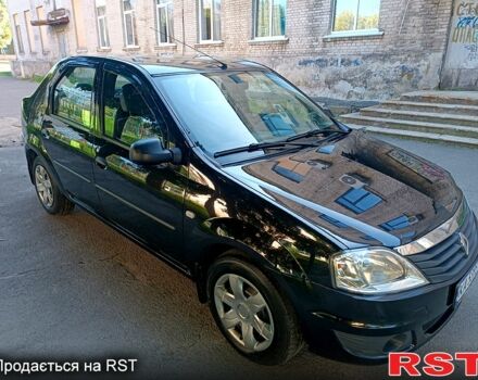 Чорний Рено Логан, об'ємом двигуна 1.4 л та пробігом 161 тис. км за 4500 $, фото 1 на Automoto.ua