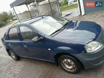 Черный Рено Логан, объемом двигателя 1.4 л и пробегом 450 тыс. км за 2650 $, фото 1 на Automoto.ua