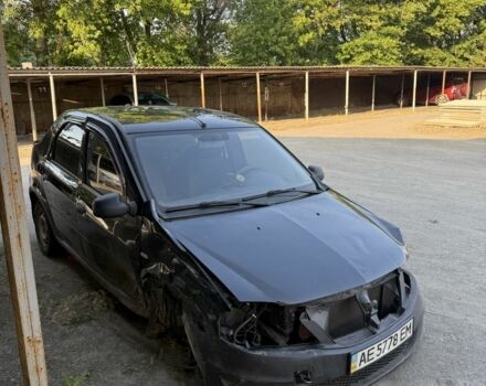 Черный Рено Логан, объемом двигателя 0 л и пробегом 180 тыс. км за 1200 $, фото 1 на Automoto.ua
