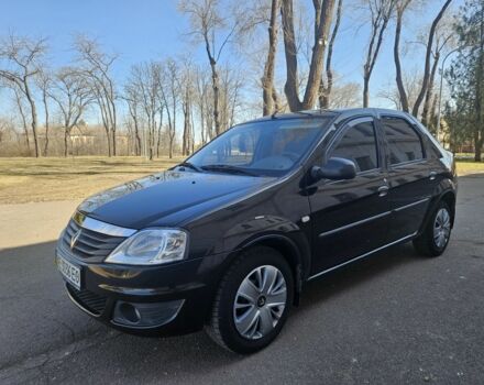 Чорний Рено Логан, об'ємом двигуна 1.6 л та пробігом 70 тис. км за 7300 $, фото 1 на Automoto.ua