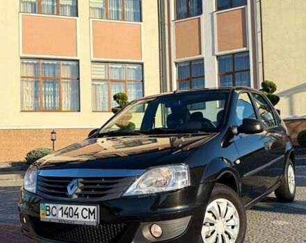 Чорний Рено Логан, об'ємом двигуна 1.39 л та пробігом 95 тис. км за 4550 $, фото 1 на Automoto.ua