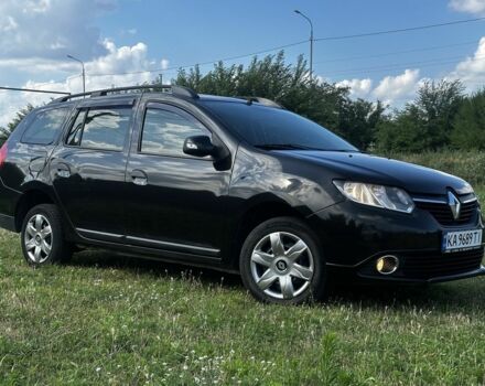 Черный Рено Логан, объемом двигателя 1.5 л и пробегом 266 тыс. км за 5900 $, фото 1 на Automoto.ua