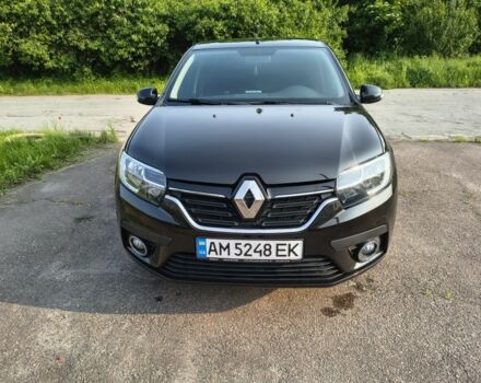 Чорний Рено Логан, об'ємом двигуна 0.9 л та пробігом 52 тис. км за 12500 $, фото 1 на Automoto.ua