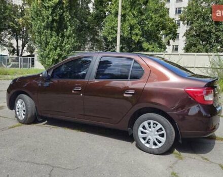 Коричневый Рено Логан, объемом двигателя 0.9 л и пробегом 81 тыс. км за 7200 $, фото 2 на Automoto.ua