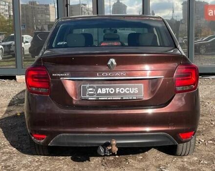 Рено Логан 2017 у Києві на Automoto.ua Коричневий Рено Логан, об'ємом двигуна 1.15 л та пробігом 91 тис. км за 7490 $, фото 4 на Automoto.ua