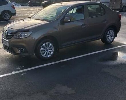 Коричневый Рено Логан, объемом двигателя 1.5 л и пробегом 150 тыс. км за 7900 $, фото 2 на Automoto.ua