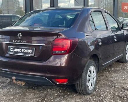 Рено Логан 2017 у Києві на Automoto.ua Коричневий Рено Логан, об'ємом двигуна 1.15 л та пробігом 91 тис. км за 7490 $, фото 7 на Automoto.ua