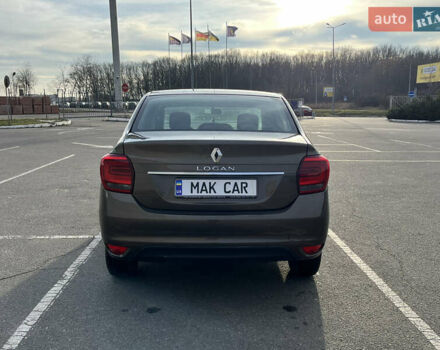 Коричневый Рено Логан, объемом двигателя 1.5 л и пробегом 143 тыс. км за 6800 $, фото 10 на Automoto.ua
